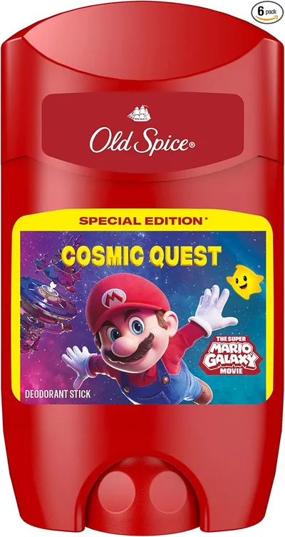 Old Spice Edición Especial Super Mario Galaxy Desodorante En Barra