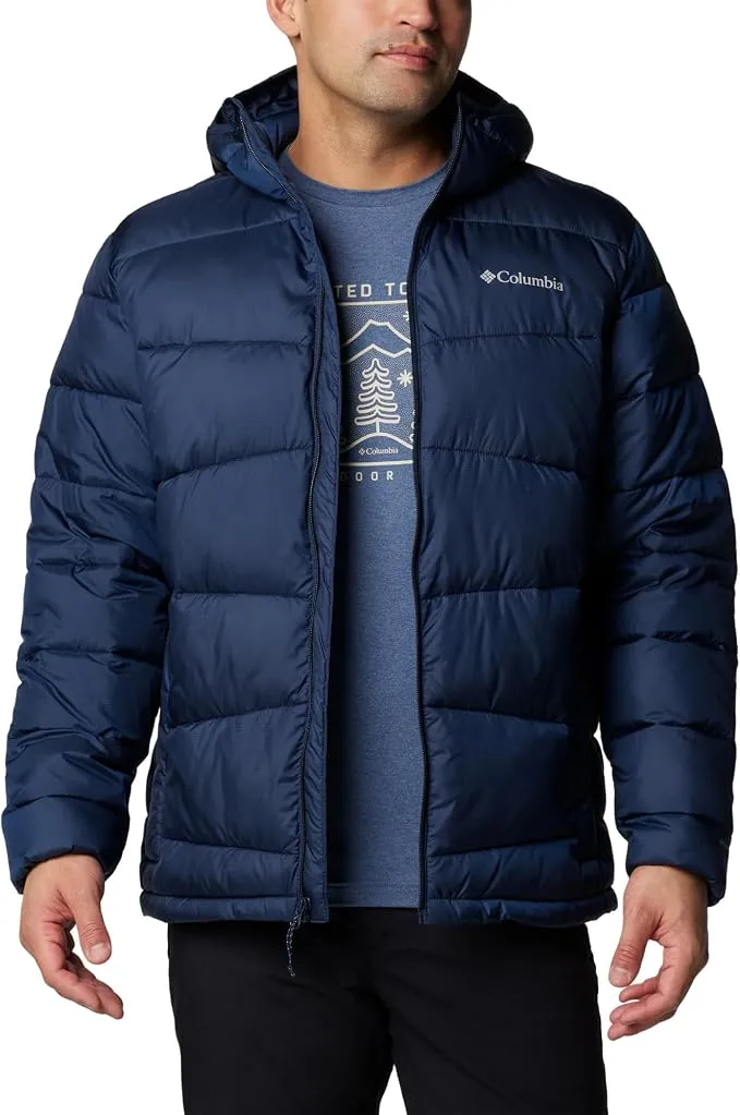 Chaqueta Columbia Fivemile Butte II con Capucha para Hombre, impermeable y reflectante