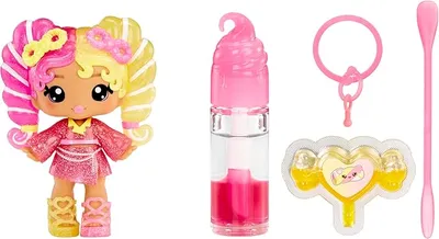 Yummiland Lip Gloss Doll: Mystery Color Change - Mila Mallows