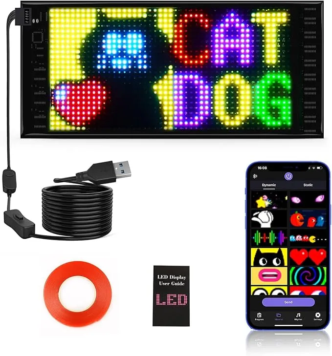 Pantalla LED Bluetooth para Coche y Camión