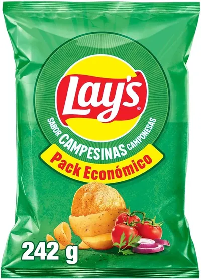 Lay's Campesinas, Patatas Fritas de cultivos sostenibles con sabores vegetales