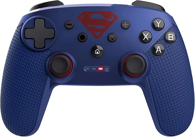 GXTrust 542SM Muta Mando Nintendo Switch & PC Licencia Superman Inalámbrico Bluetooth / 2.4GHz / USB