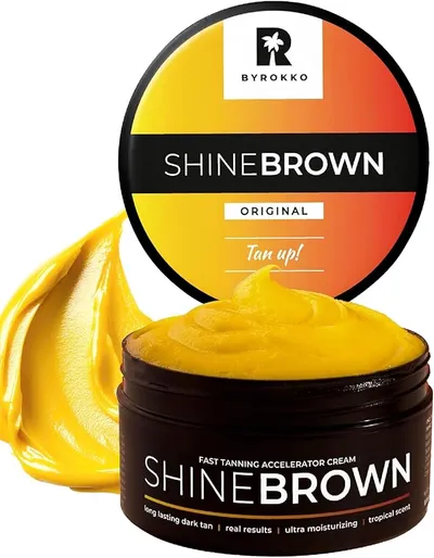 Acelerador del Bronceado BYROKKO Shine Brown 210 ml