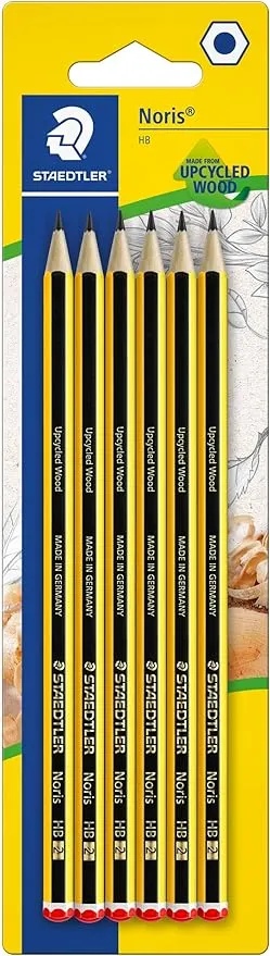 STAEDTLER Noris 120 Lápices – HB, pack 6, hexagonal