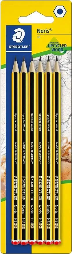 STAEDTLER Noris 120 Lápices – HB, pack 6, hexagonal