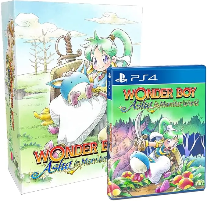 Wonder Boy: Asha in Monster World Collector's Edition (PlayStation 4)