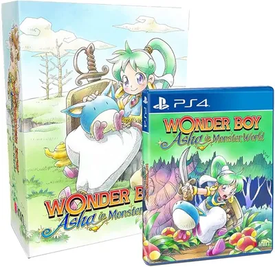 Wonder Boy: Asha in Monster World Collector's Edition (PlayStation 4)