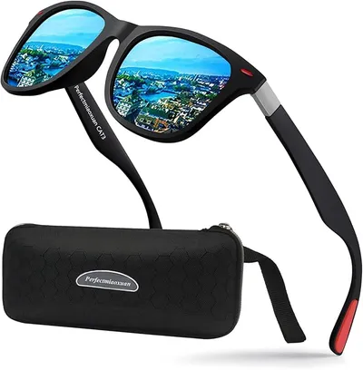 Perfectmiaoxuan Gafas de sol Polarizadas para Hombres y Mujeres