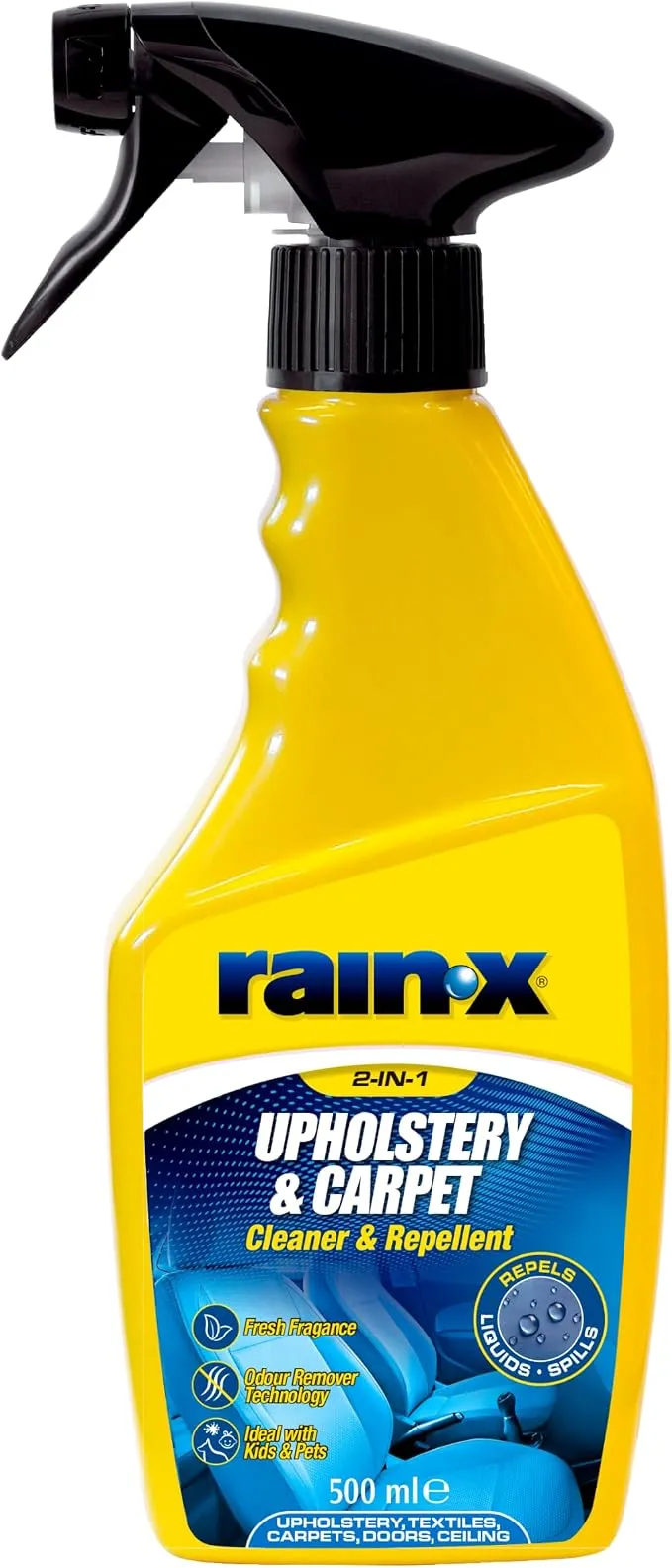 Limpiador y Protector de Tapicerías Rain-X para Coche 500ml