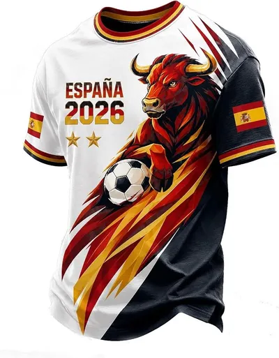 Camiseta retro de España para fútbol