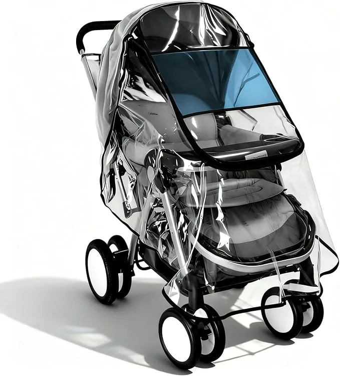 Plástico Protector de Burbuja Universal para Silla de Paseo y Cochecito de Bebé