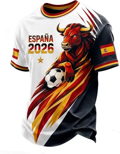 Camiseta España Retro Mundial 2026