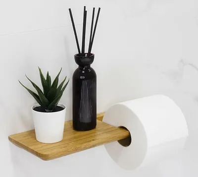 Portarrollos Papel Higiénico y Baño Sin Taladro Adhesivo