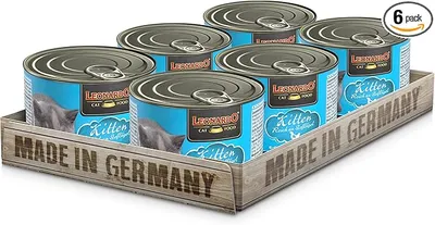 Leonardo Alimento húmedo Kitten Rico EN Ave 6X200GR LATAS