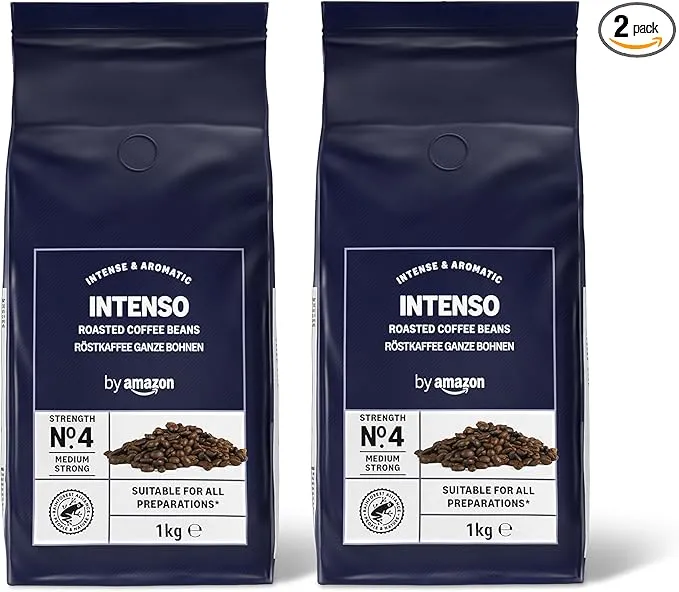 Granos de Café Intenso, Tostado Oscuro, 2kg