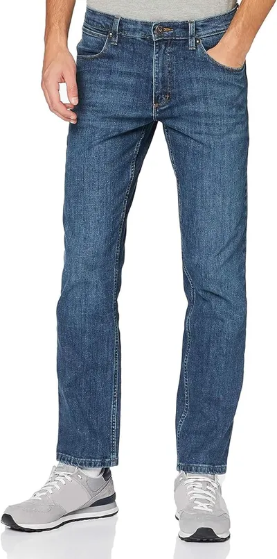Wrangler Red Kabel Straight Pantalones para Hombre
