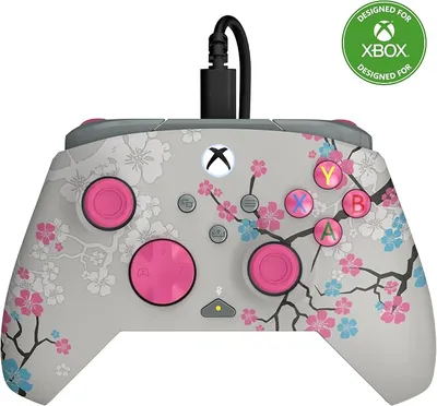 Turtle Beach Rematch Advanced Brillo Cherry Blossom Mando de juego con cable
