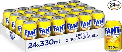 Fanta Limón Zero 24Pack