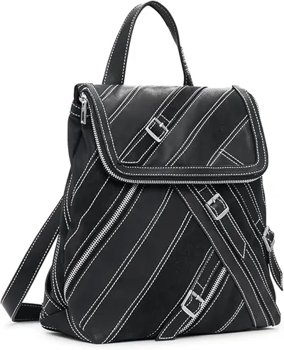 Desigual Mochila Fibonacci Hampton Mini Backpack Black