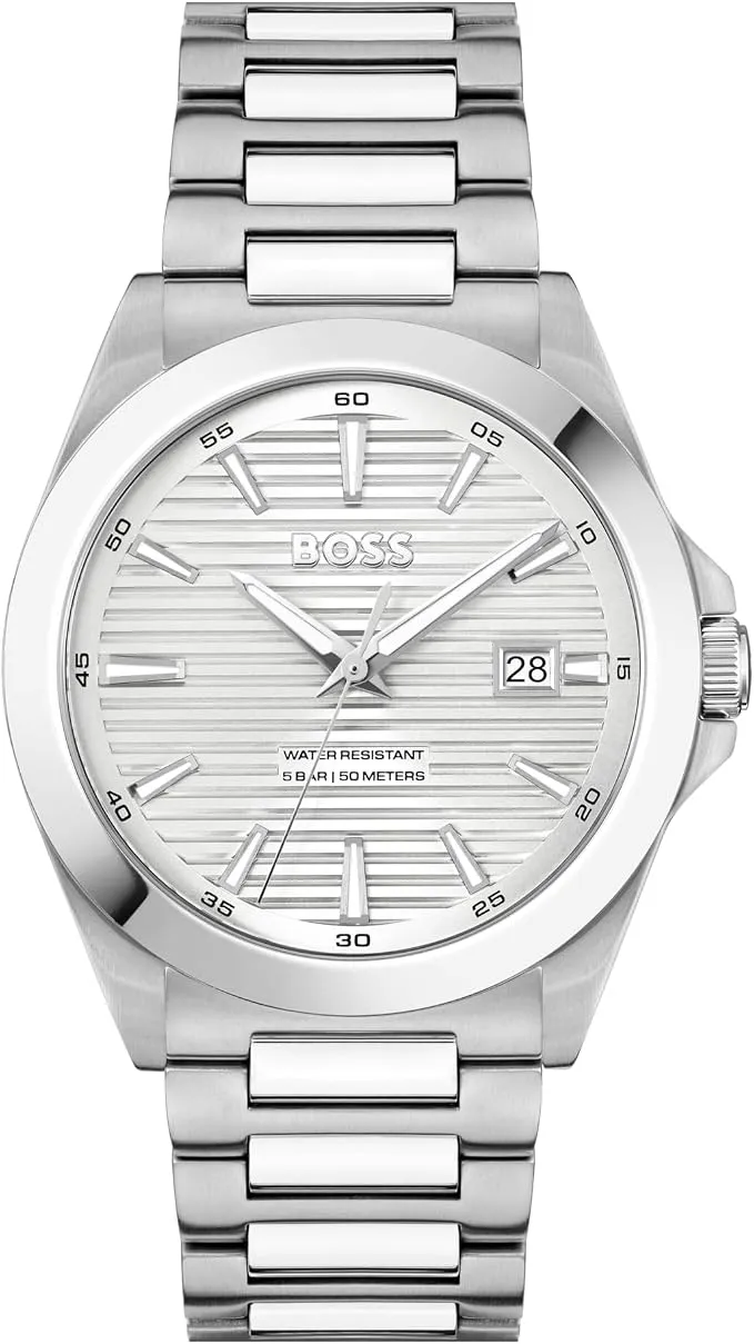Reloj BOSS para Hombre Colección Strike con Correa de Acero Inoxidable
