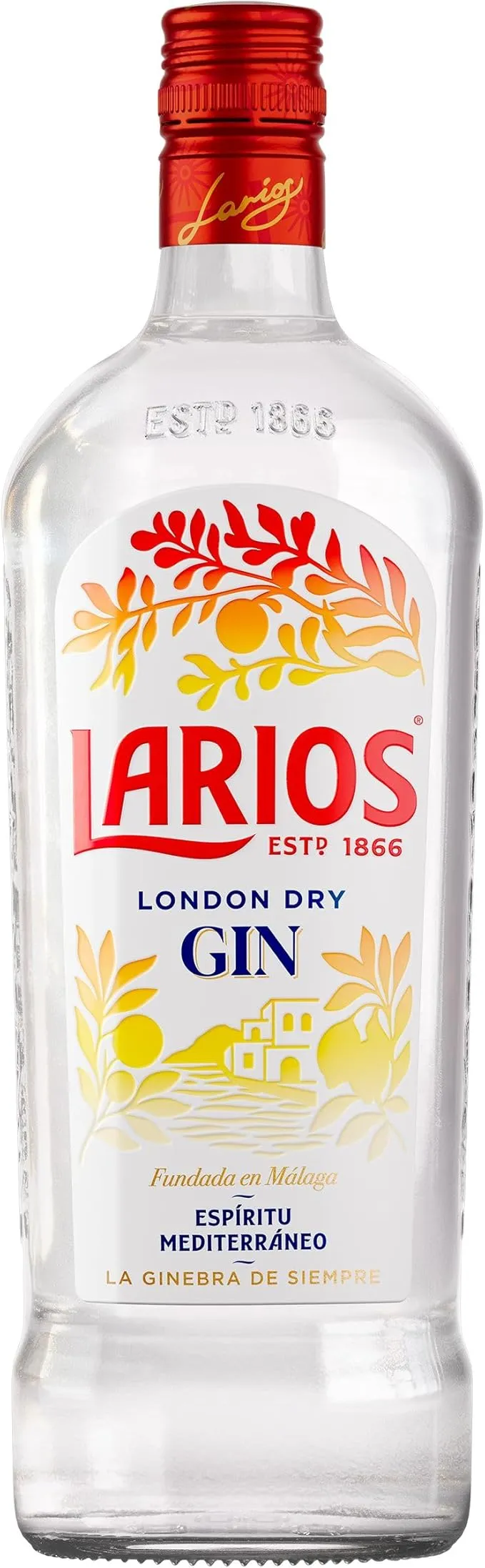 Ginebra Mediterránea Larios 1L