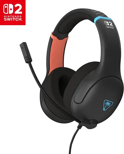 Turtle Beach Airlite Fit Auriculares con Cable para Juegos en Gris carbón
