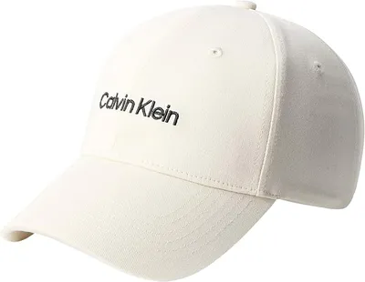 Gorra Calvin Klein Logo Embroidery Marfil Talla Única
