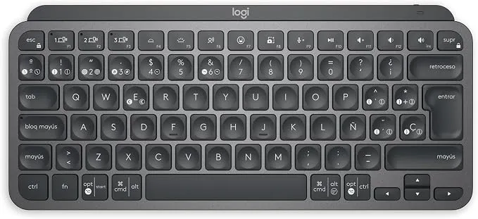 Logitech MX Keys Mini: Teclado Inalámbrico Minimalista con Retroiluminación