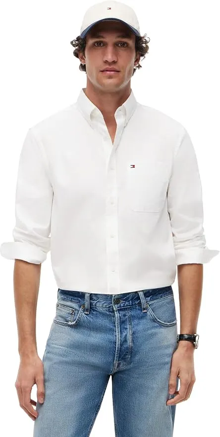Camisa Tommy Hilfiger Oxford L/S Hombre - Pack 1