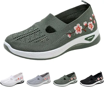 Zapatillas deportivas para mujer sin cordones