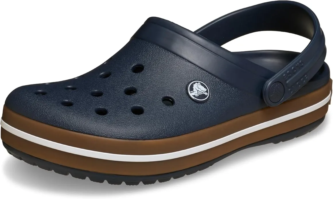 Crocs Crocband Gum Azul Marino - Zuecos Unisex Cómodos y Estilosos