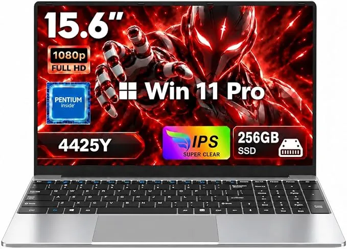 Portátil 15.6" 16GB RAM y SSD Potente para Trabajo y Estudio
