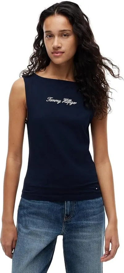 Tommy Hilfiger Ww0ww50947 Classic Script Boat Top C1g L EU