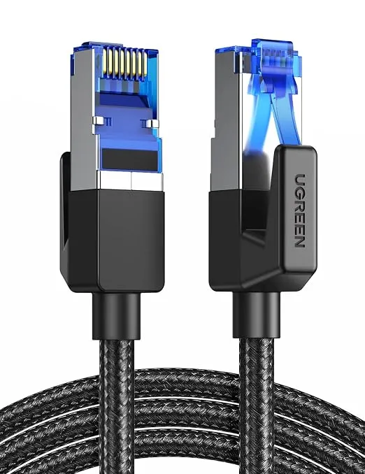Cable Ethernet UGREEN Cat.8 RJ45 Super Velocidad 40Gbps 2000MHz (2M)