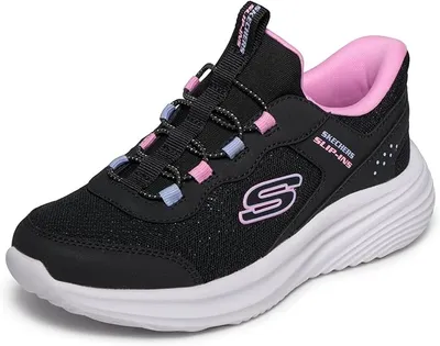 Skechers Niñas Bounder Pro Slip-In Entrenador