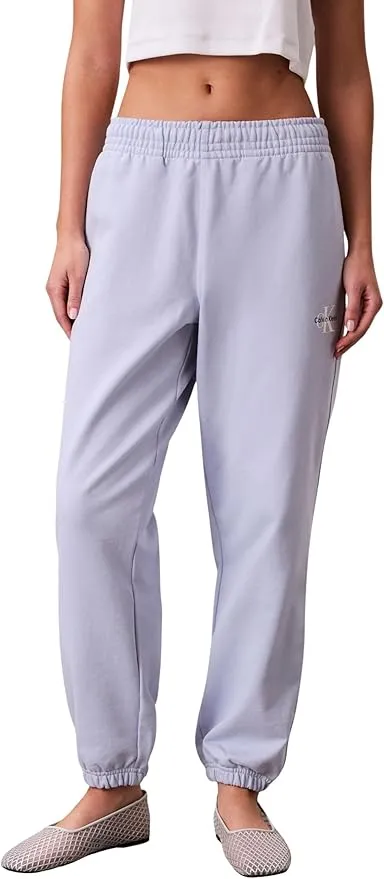 Calvin Klein Pantalón de chándal Mujer Monologo French Terry