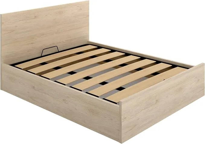 Cama Canapé DEKIT GRUPO RIMOBEL VASA 150x190 cm, Roble Natural