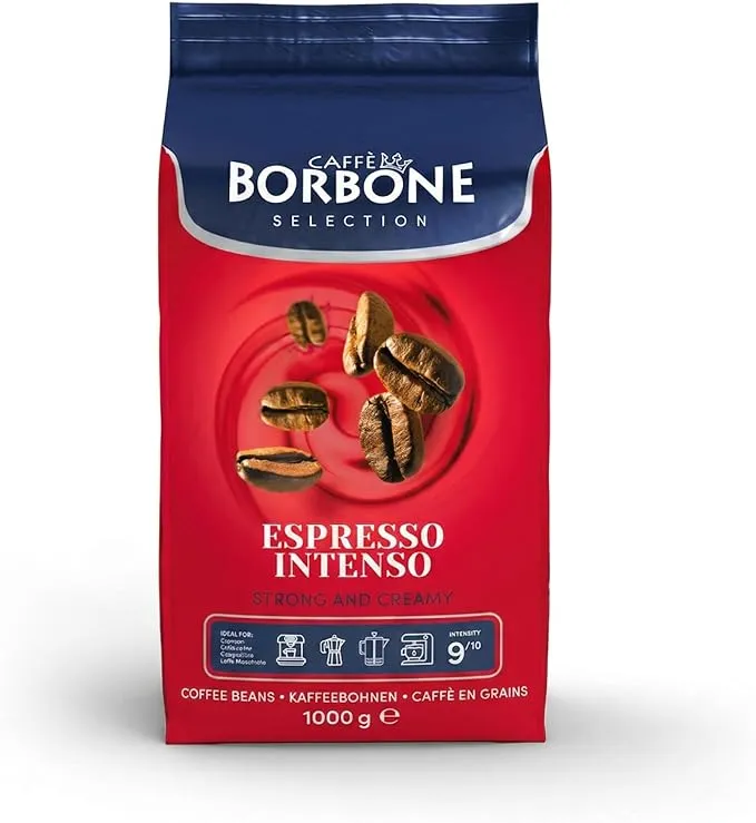 Caffè Borbone Café en Grano - Espresso Intenso