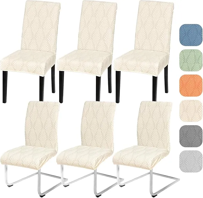 Alishomtll Juego de fundas elásticas para silla