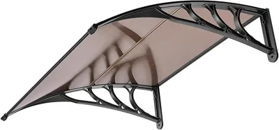 VIVOHOME Marquesina para Puertas y Ventanas