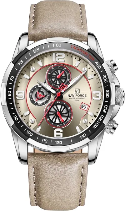 Naviforce Reloj Deportivo analógico de Cuarzo para Hombre