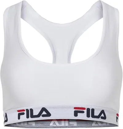 FILA Sujetador Deportivo Mujer, Suave y Cómodo Talla S