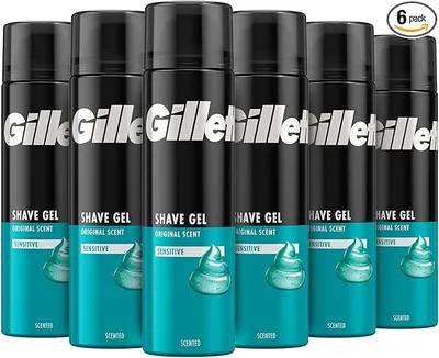 Gillette Classic Gel De Afeitar Para Piel Sensible Para Hombre