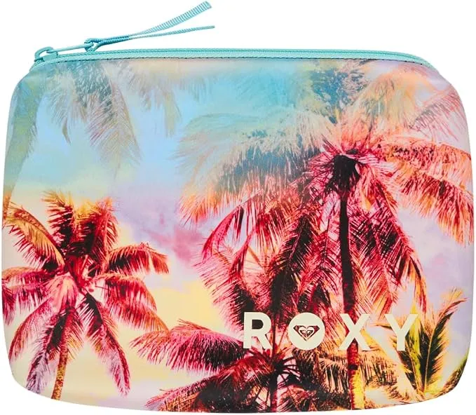 Roxy Roxette Pouch - Elegante Bolsa de Playa para Mujer en Blanco