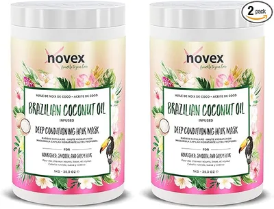 Mascarilla para el Pelo con Aceite de Coco