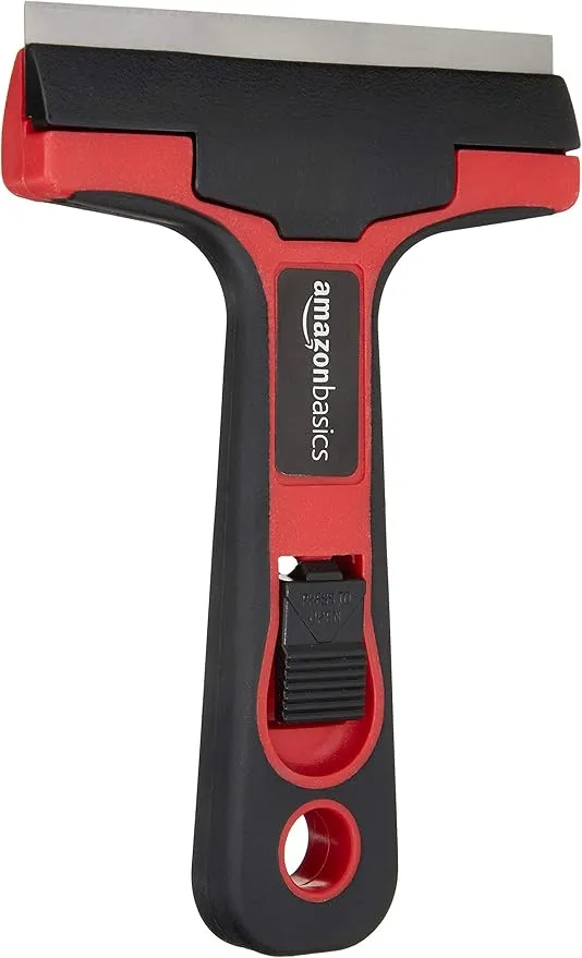 Amazon Basics Raspador para Azulejos y Vidrio con Agarre Suave