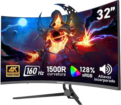 Gawfolk Monitor Gaming Curvo 32" 4K UHD 160Hz