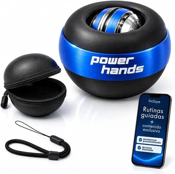 Giroscopio de Mano Power Hands Gyro Ball Premium 22.000 RPM