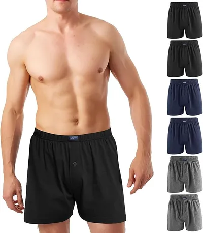 Calzoncillos Bóxer Algodón Hombre (Paquete 6)