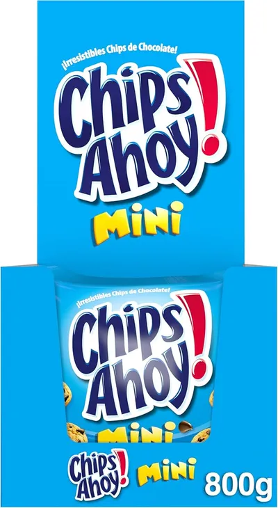 Chips Ahoy Mini Galletas Cookies con Pepitas de Chocolate, Pack de 20 Bolsitas de 40 g
